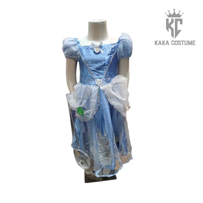 Cinderella Costume (Pre-Loved) – Classic Blue Princess Dress for Girls