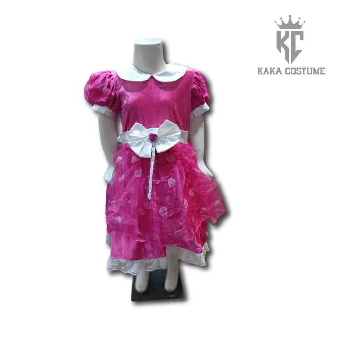 Minnie Mouse Costume (Pre-Loved) – Polka Dot Dress for Girls