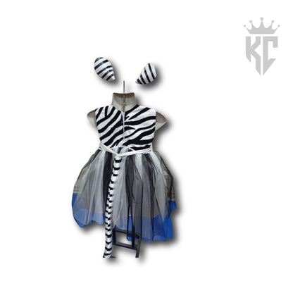 Wild & Wonderful” – Zebra Girl Costume