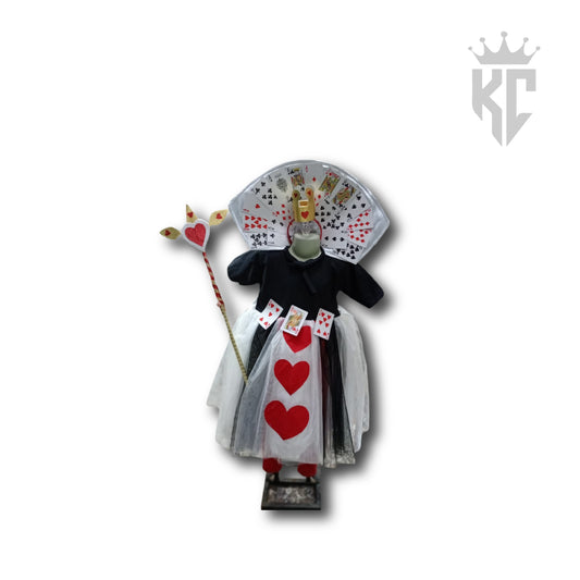 Queen of Hearts Costume – Royal Wonderland Dress for Girls