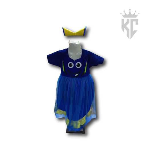 Toddler Dory Tutu Costume – Adorable Finding Dory Dress-Up for Little Ones 🐟💙