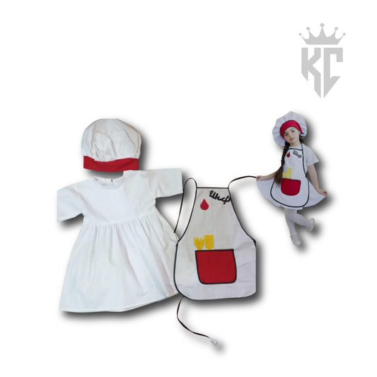 Chef Girl Costume