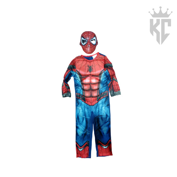 Pre-Loved Spider-Man with mask Costume – Great Condition Superhero Suit for Kids/Adults