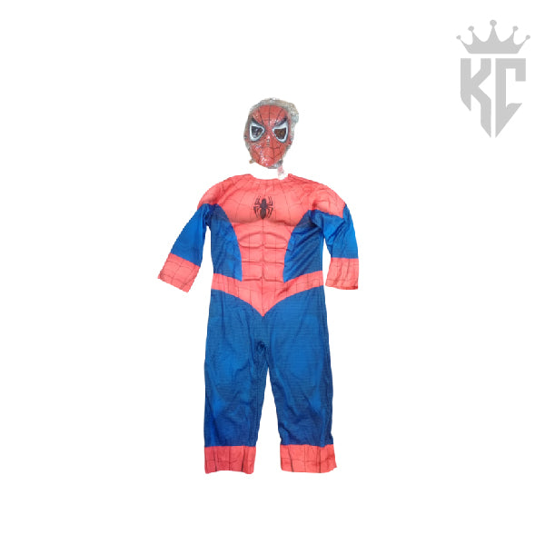 Pre-Loved Spider-Man with mask Costume – Great Condition Superhero Suit for Kids/Adults