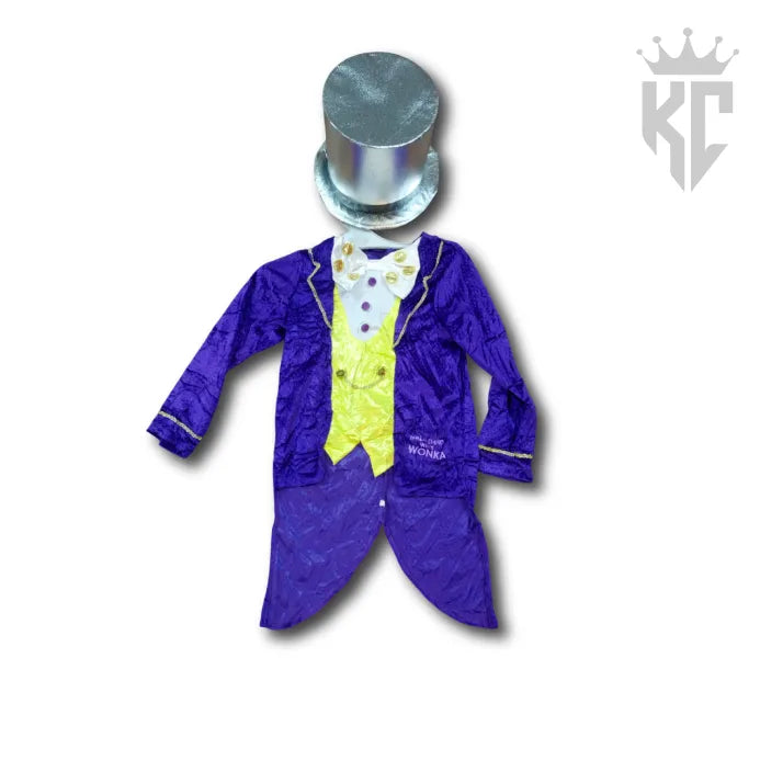 Willy Wonka Costume (Pre-Loved) – Chocolate Factory Magic for Kids