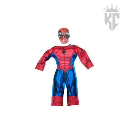 Pre-Loved Spider-Man with mask Costume – Great Condition Superhero Suit for Kids/Adults