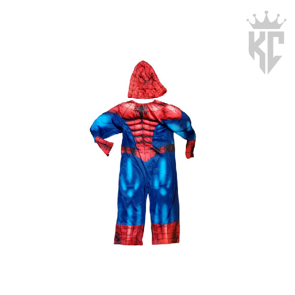 Pre-Loved Spider-Man with mask Costume – Great Condition Superhero Suit for Kids/Adults