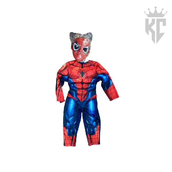 Pre-Loved Spider-Man with mask Costume – Great Condition Superhero Suit for Kids/Adults