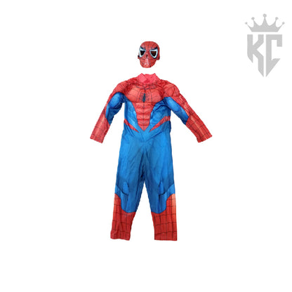 Pre-Loved Spider-Man with mask Costume – Great Condition Superhero Suit for Kids/Adults