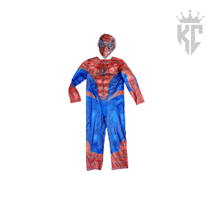 Pre-Loved Spider-Man with mask Costume – Great Condition Superhero Suit for Kids/Adults