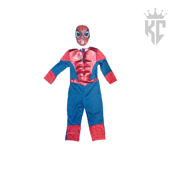 Pre-Loved Spider-Man with mask Costume – Great Condition Superhero Suit for Kids/Adults