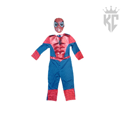 Pre-Loved Spider-Man with mask Costume – Great Condition Superhero Suit for Kids/Adults