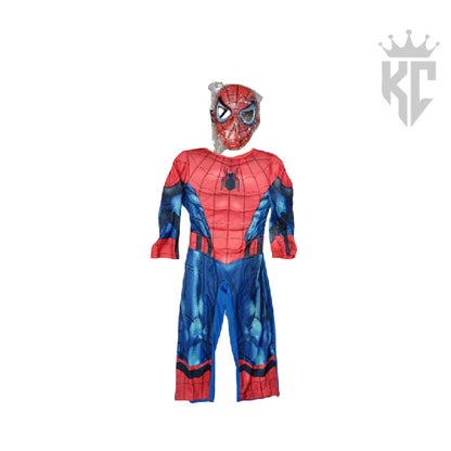 Pre-Loved Spider-Man with mask Costume – Great Condition Superhero Suit for Kids/Adults