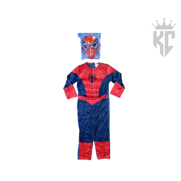 Pre-Loved Spider-Man with mask Costume – Great Condition Superhero Suit for Kids/Adults