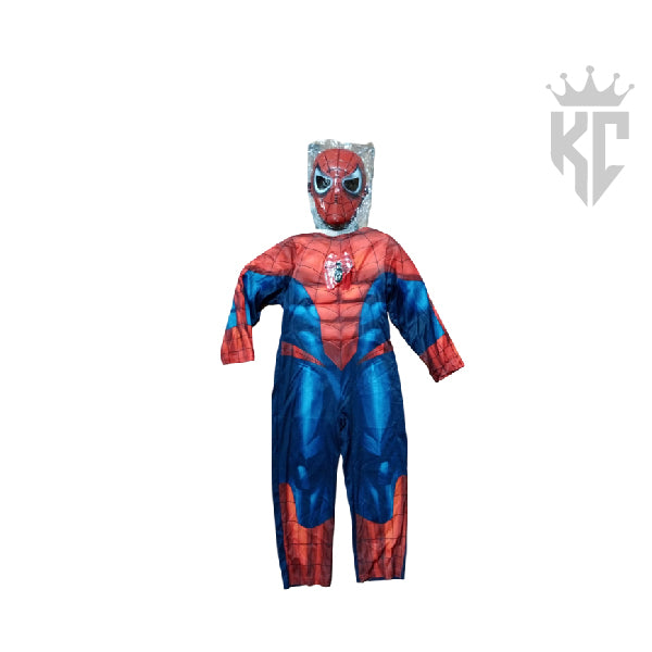 Pre-Loved Spider-Man with mask Costume – Great Condition Superhero Suit for Kids/Adults