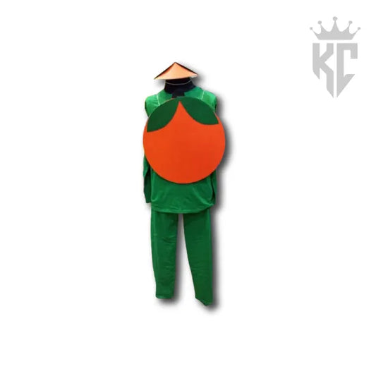 Handmade Orange Costume – Brand-New Fruit Outfit
