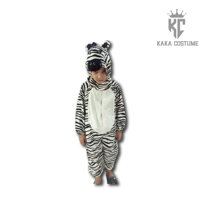 Pre-Loved Kids’ Zebra Costume – Animal Dress-Up Outfit
