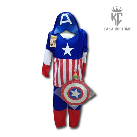 Captain America Costume for Kids – Brand New Superhero Outfit
